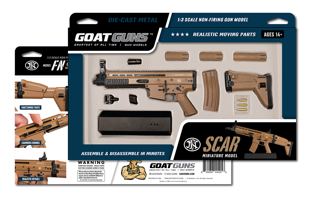 Miniature FN SCAR-L® Model | GoatGuns – Goat Guns