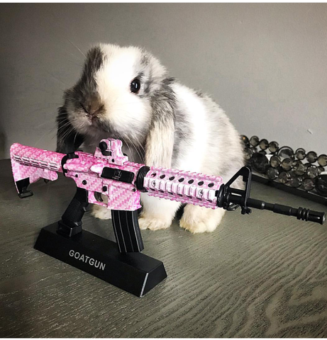 Bunny by pink ar15 miniature
